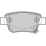 Valeo 598812 Bremsbelagsatz, Scheibenbremse
