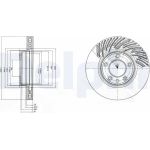 Bremsscheibe BG9949 Bremsscheibe BG9949
