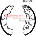 Metzger MG 236 Bremsbackensatz Metzger MG 236 Bremsbackensatz