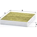 MANN-FILTER FP 2559 Innenraumfilter FreciousPlus Aktivkohlefilter mit Polyphenol, antibakteriell, Feinstaubfilter (PM 2.5) MANN-FILTER FP 2559 Innenraumfilter FreciousPlus Aktivkohlefilter mit Polyphenol, antibakteriell, Feinstaubfilter (PM 2.5)
