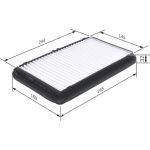 BOSCH F 026 400 001 Luftfilter BOSCH F 026 400 001 Luftfilter