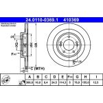 Bremsscheibe 24.0110-0369.1