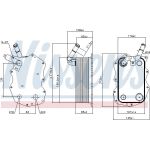 Nissens 90917 Ölkühler, Motoröl Nissens 90917 Ölkühler, Motoröl