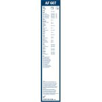 BOSCH AF 607 Scheibenwischer Aerofit 3 397 014 195 BOSCH AF 607 Scheibenwischer Aerofit 3 397 014 195