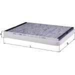 Filter, Innenraumluft LAK 75