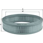 Luftfilter LX 1638 Luftfilter LX 1638
