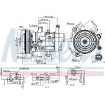 Kompressor, Klimaanlage 890159 Kompressor, Klimaanlage 890159