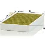 MANN-FILTER FP 25 015 Innenraumfilter FreciousPlus Aktivkohlefilter mit Polyphenol, antibakteriell, Feinstaubfilter (PM 2.5) MANN-FILTER FP 25 015 Innenraumfilter FreciousPlus Aktivkohlefilter mit Polyphenol, antibakteriell, Feinstaubfilter (PM 2.5)