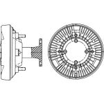 Mahle CFC 204 000P Kupplung, Kühlerlüfter BEHR Premium Line Mahle CFC 204 000P Kupplung, Kühlerlüfter BEHR Premium Line