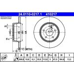 Bremsscheibe 24.0110-0217.1