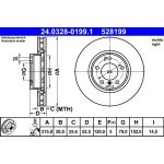 Bremsscheibe 24.0328-0199.1