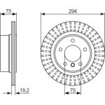 Bremsscheibe 0 986 479 670 Bremsscheibe 0 986 479 670