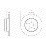 Ferodo DDF3029C Bremsscheibe PREMIER Ferodo DDF3029C Bremsscheibe PREMIER