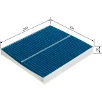 Filter, Innenraumluft 0 986 628 566 Filter, Innenraumluft 0 986 628 566