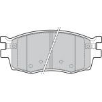 Valeo 598868 Bremsbelagsatz, Scheibenbremse Valeo 598868 Bremsbelagsatz, Scheibenbremse
