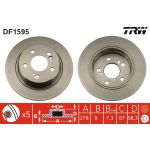 Bremsscheibe DF1595 Bremsscheibe DF1595