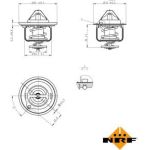 Thermostat, Kühlmittel 725178