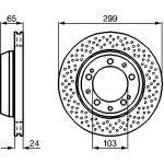 Bremsscheibe 0 986 478 595 Bremsscheibe 0 986 478 595
