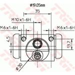 Radbremszylinder BWD314