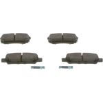 BOSCH 0 986 494 502 Bremsbelagsatz, Scheibenbremse BOSCH 0 986 494 502 Bremsbelagsatz, Scheibenbremse