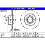 Bremsscheibe 24.0110-0200.1