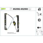 Valeo 852593 Fensterheber Valeo 852593 Fensterheber