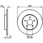 Bremsscheibe 0 986 479 B65 Bremsscheibe 0 986 479 B65