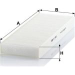 MANN-FILTER CU 3869 Innenraumfilter, Partikelfilter MANN-FILTER CU 3869 Innenraumfilter, Partikelfilter