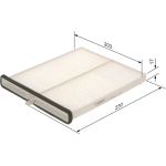 BOSCH 1 987 435 019 Innenraumfilter BOSCH 1 987 435 019 Innenraumfilter