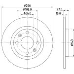 Bremsscheibe 8DD 355 100-851