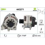 Valeo 443271 Generator ORIGINS Valeo 443271 Generator ORIGINS