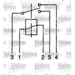 Valeo 643508 Relais, Arbeitsstrom