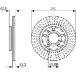 Bremsscheibe 0 986 479 C89 Bremsscheibe 0 986 479 C89