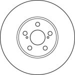 Bremsscheibe DF4871