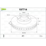 Bremsscheibe 197714 Bremsscheibe 197714