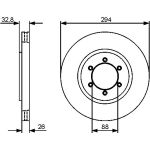 Bremsscheibe 0 986 479 416 Bremsscheibe 0 986 479 416