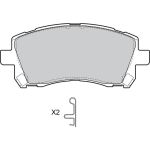 Valeo 598530 Bremsbelagsatz, Scheibenbremse Valeo 598530 Bremsbelagsatz, Scheibenbremse