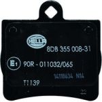 Bremsbelagsatz, Scheibenbremse 8DB 355 008-311