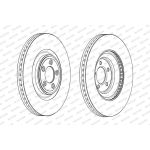 Ferodo DDF2107C-1 Bremsscheibe PREMIER