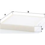 MANN-FILTER CU 22 028 Innenraumfilter, Partikelfilter