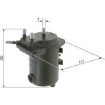 Kraftstofffilter 0 450 907 012