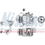Kompressor, Klimaanlage 89052 Kompressor, Klimaanlage 89052