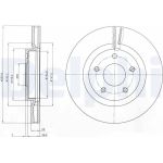 Delphi BG4109 Bremsscheibe Delphi BG4109 Bremsscheibe
