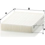 MANN-FILTER CU 1519 Innenraumfilter, Partikelfilter MANN-FILTER CU 1519 Innenraumfilter, Partikelfilter