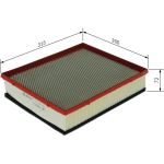 BOSCH F 026 400 609 Luftfilter BOSCH F 026 400 609 Luftfilter