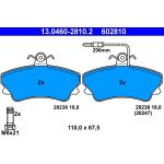 ATE 13.0460-2810.2 Bremsbelagsatz, Scheibenbremse ATE 13.0460-2810.2 Bremsbelagsatz, Scheibenbremse