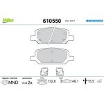 Valeo 610550 Bremsbelagsatz, Scheibenbremse E-PERFORMANCE Valeo 610550 Bremsbelagsatz, Scheibenbremse E-PERFORMANCE