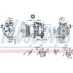 Kompressor, Klimaanlage 89554 Kompressor, Klimaanlage 89554