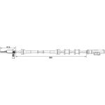 Sensor, Raddrehzahl 0 265 007 883 Sensor, Raddrehzahl 0 265 007 883