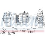 Kompressor, Klimaanlage 890140 Kompressor, Klimaanlage 890140
